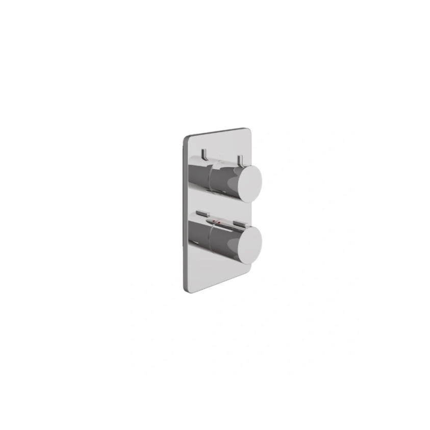 Cutout image of Apex Chrome 2 Outlet 2 Handle Thermostatic Shower Valve